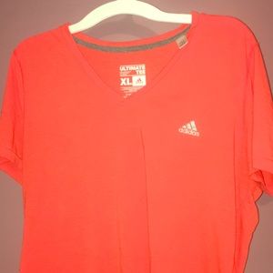 Orange Adidas Ultimate Tee